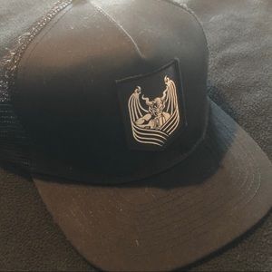 Stone Brewing snap back hat.